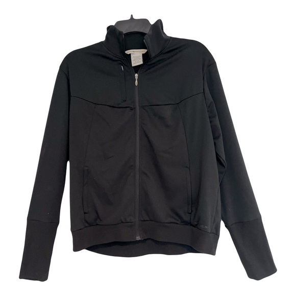 Ex Officio | Black ExO Dri Full Zip Long Sleeve Outdoor Travel Shirt, XL - Picture 1 of 10